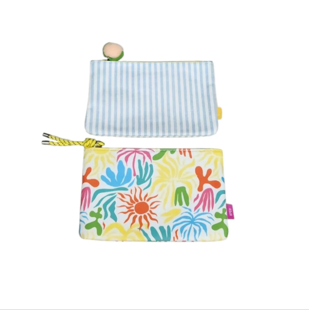 NEW 2 ipsy Glambag Cosmetic Pouches Bags